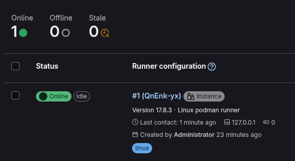 gitlab runner